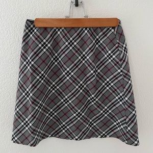 Plaid Grey skirt